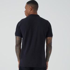 Slim Fit Heart Short Sleeve Pique Polo